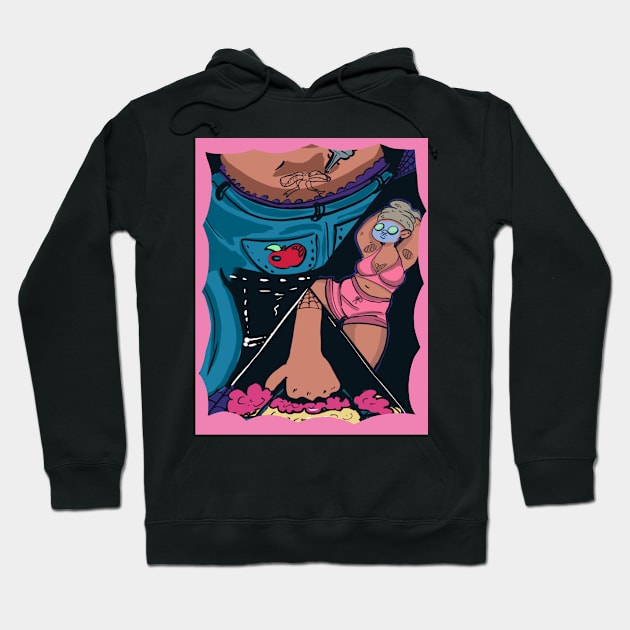 Treat Yo Self Hoodie by Kaiyahworld